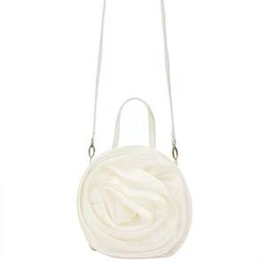 Petit Moments Rosette Satin Bag